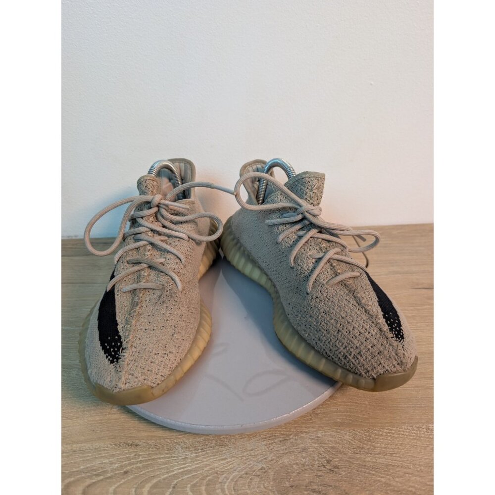 Adidas Yeezy Boost 350 V2 Men's Size 7.5 M Slate HP7870 Distressed